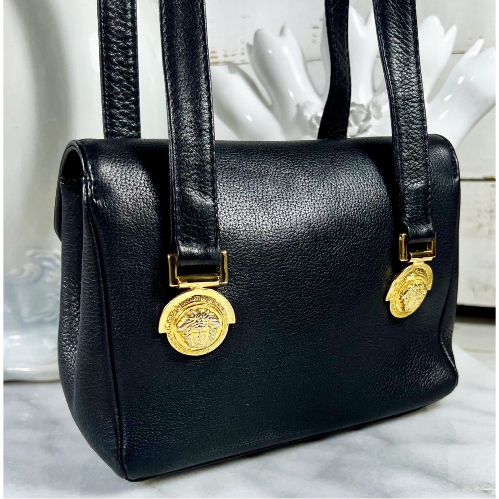 Gianni Versace Mini Leather Medusa Medallion Shoulder Bag - Picture 3 of 14
